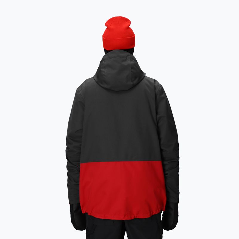 Kurtka snowboardowa męska 686 Smarty 3IN1 Form charcoal colorblock 5