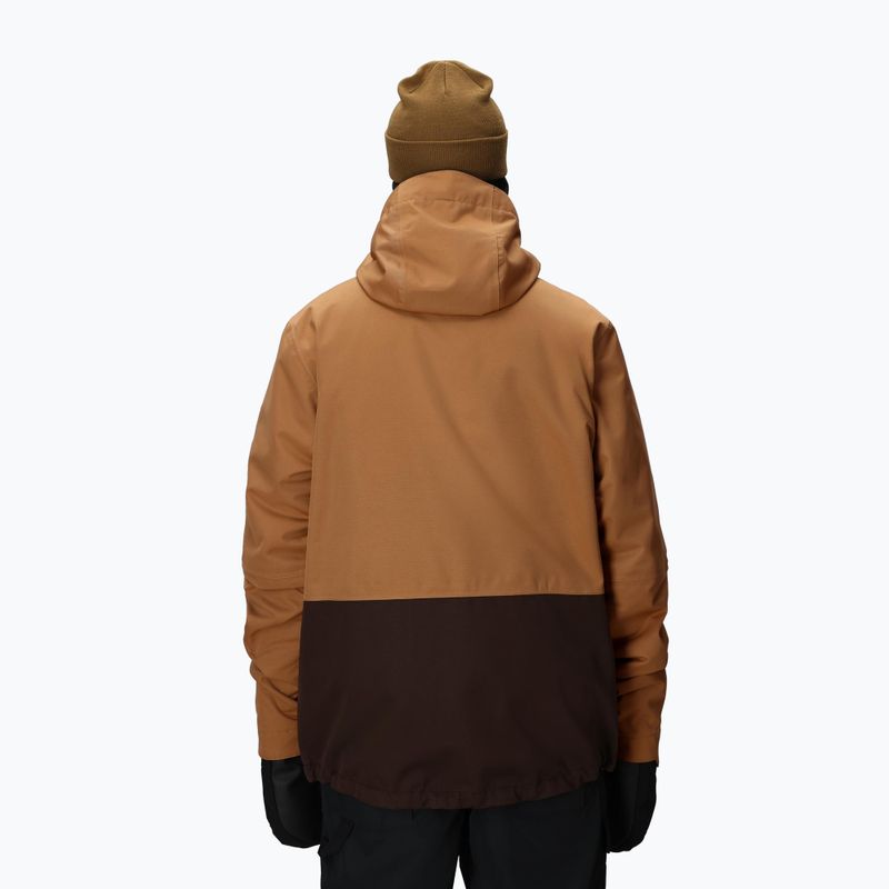 Kurtka snowboardowa męska 686 Smarty 3IN1 Form caramel colorblock 5