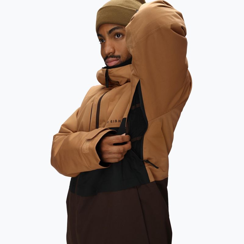Kurtka snowboardowa męska 686 Smarty 3IN1 Form caramel colorblock 9