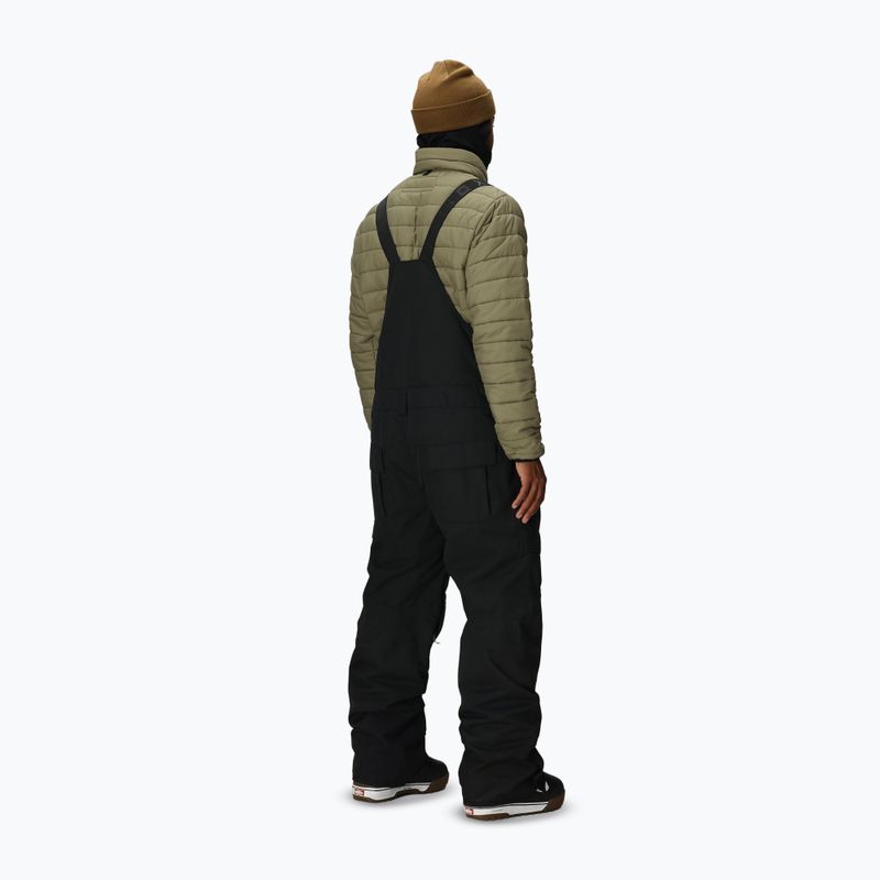 Spodnie snowboardowe męskie 686 Hot Lap Insulated Bib black 2