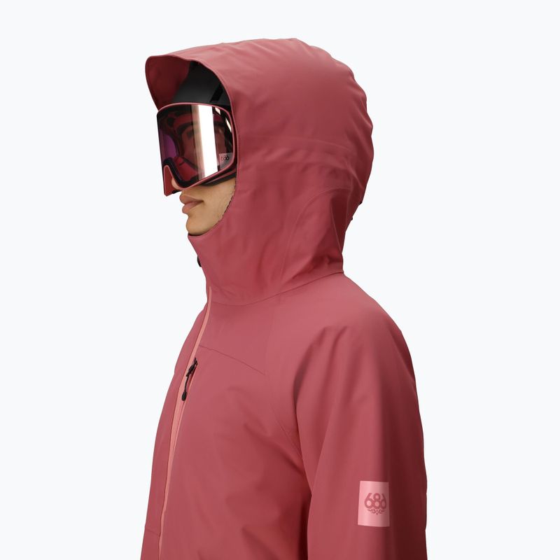 Kurtka snowboardowa damska 686 Hydra Thermagraph rosewood 7