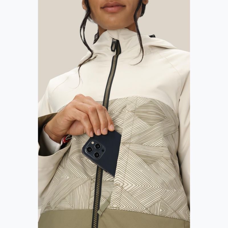 Kurtka snowboardowa damska 686 Athena Insulated limestone colorblock 7