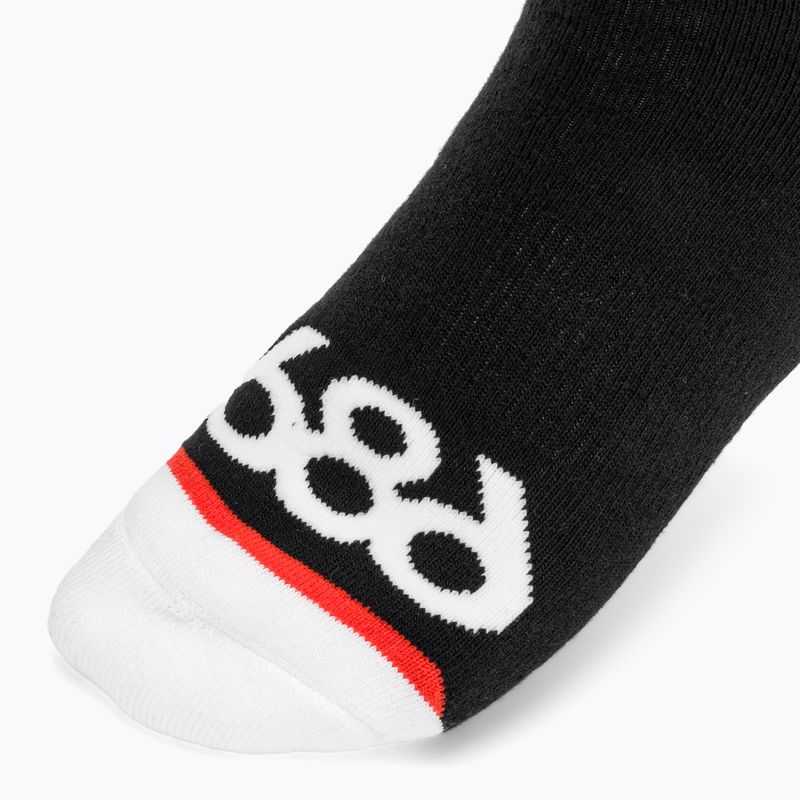 Skarpety snowboardowe męskie 686 NASA 2 pary black/red/white 5