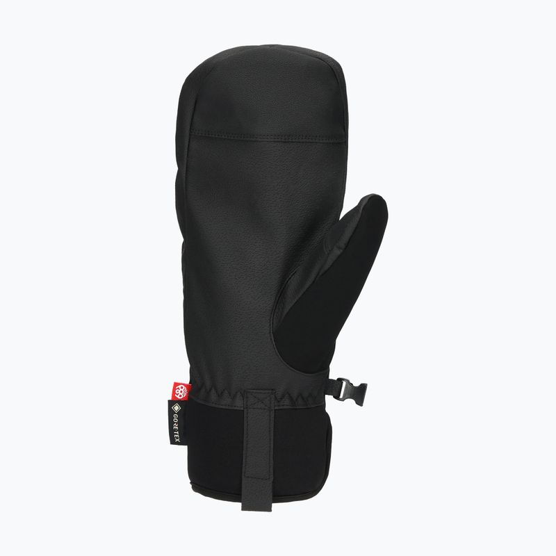 Rękawice snowboardowe męskie 686 Gore-Tex Linear Under Cuff Mitt black 3