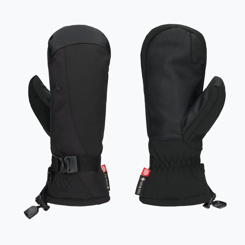 Rękawice snowboardowe damskie 686 Gore-Tex Linear Mitt black