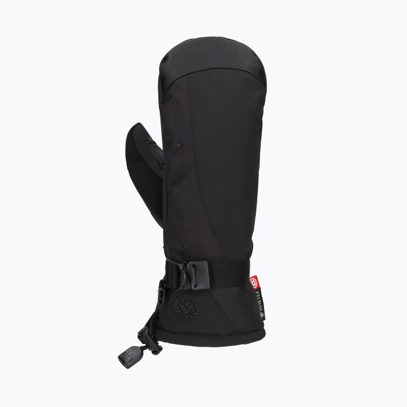 Rękawice snowboardowe damskie 686 Gore-Tex Linear Mitt black 2