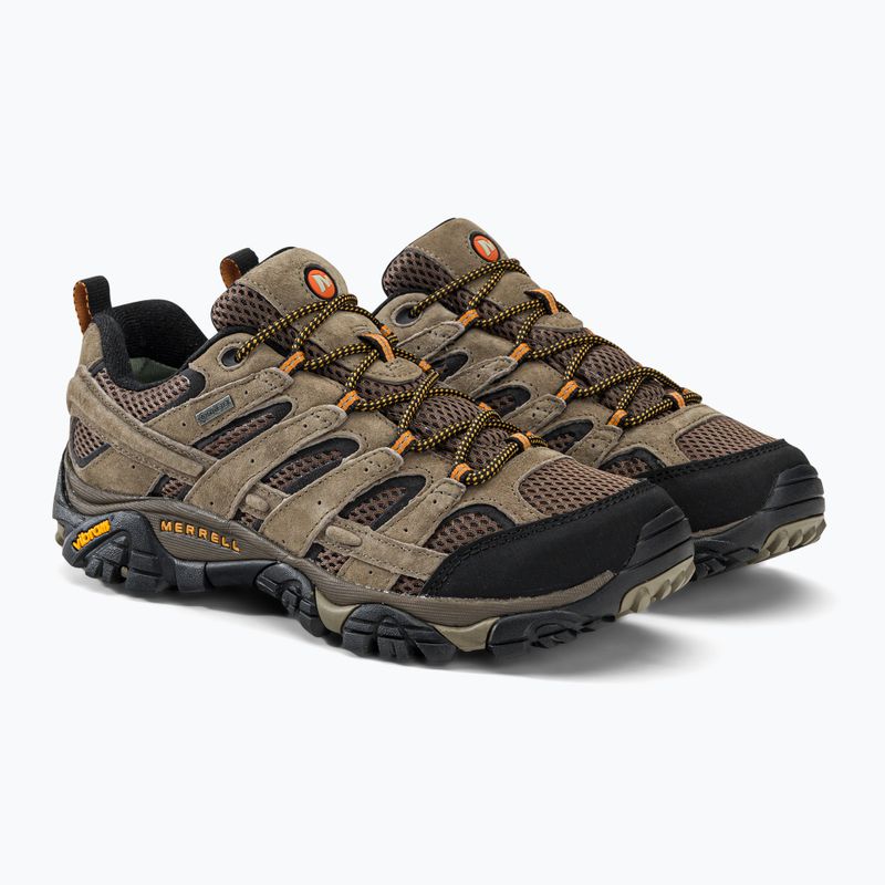 Buty turystyczne męskie Merrell Moab 2 Leather Gtx walnut 4