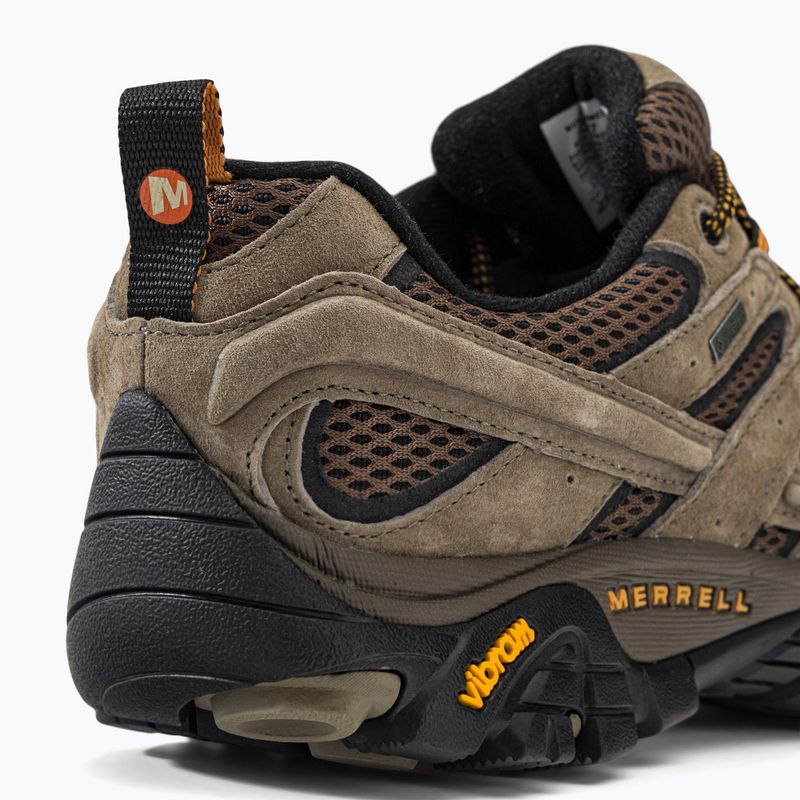 Buty turystyczne męskie Merrell Moab 2 Leather Gtx walnut 9