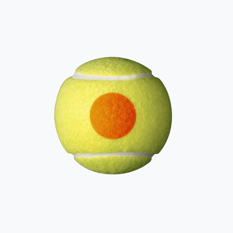 Piłki tenisowe dziecięce Wilson Starter Orange 3B 3 szt. yellow/orange 4