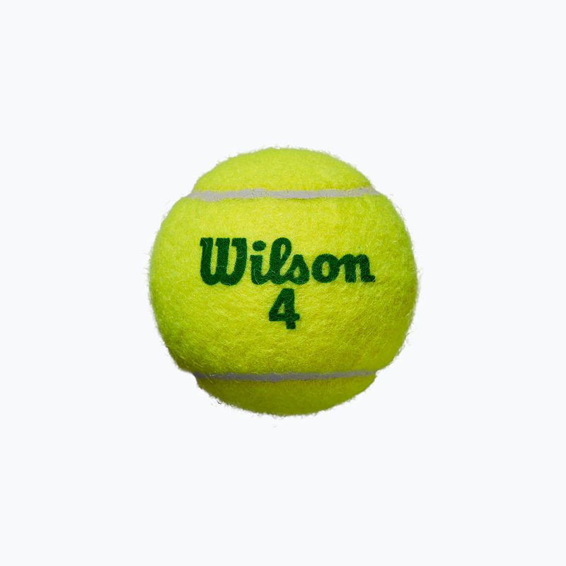 Piłki tenisowe dziecięce Wilson Starter Play Green 4B 4 szt. yellow/green 3
