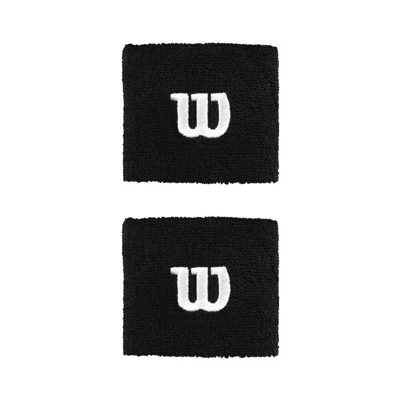 Frotki na nadgarstek Wilson WR5602W Wristband 2 szt. black