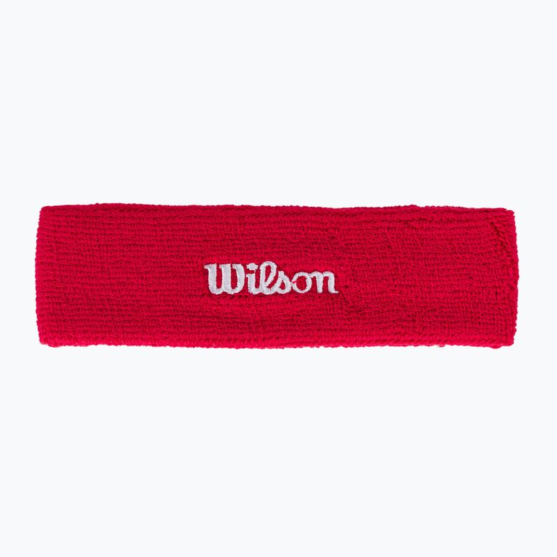 Frotka na głowę Wilson WR5600 Headband red 2