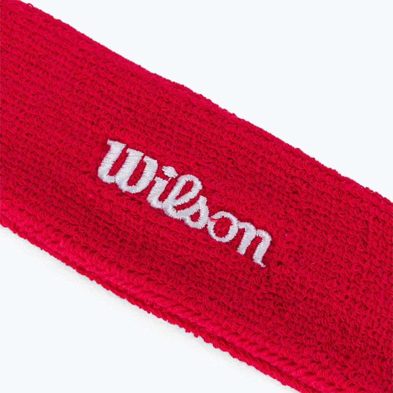 Frotka na głowę Wilson WR5600 Headband red 3