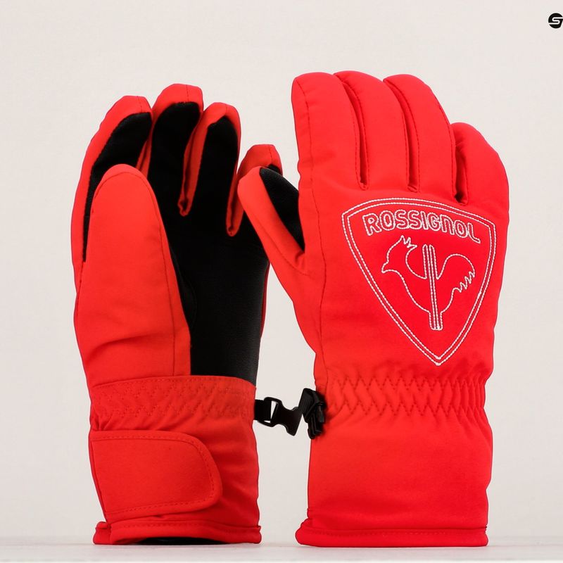 Rękawice narciarskie dziecięce Rossignol Jr Rooster G sports red 6