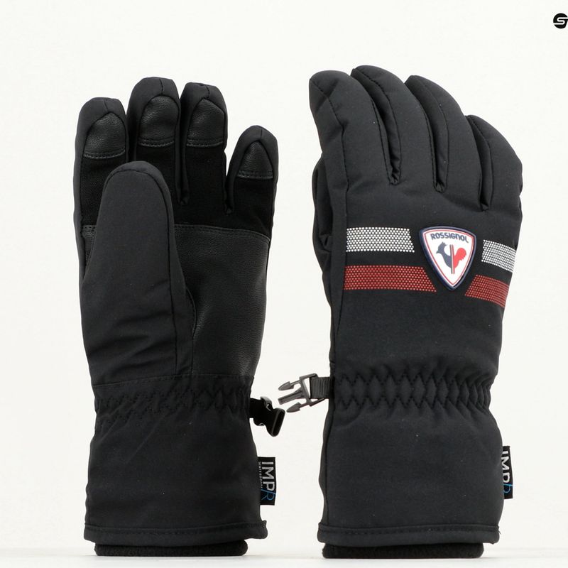 Rękawice narciarskie dziecięce Rossignol Jr Roc Impr G black 5