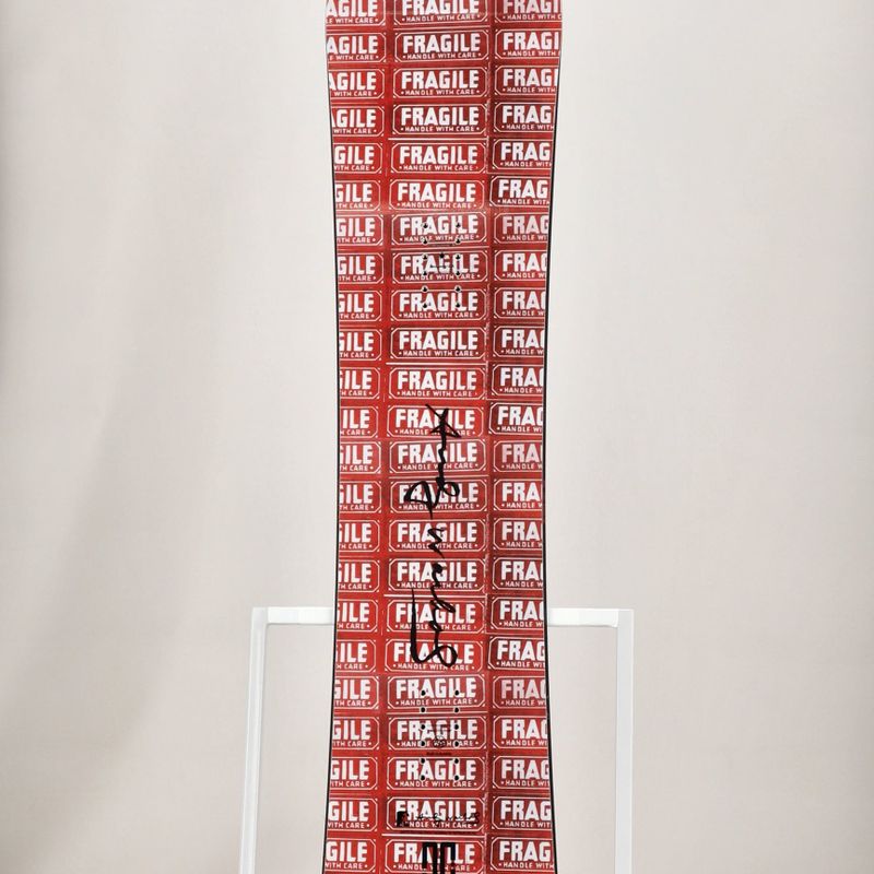 Deska snowboardowa męska DC AW Ply red fragile 8