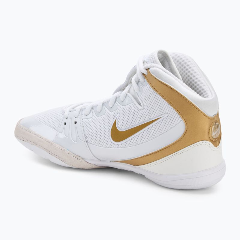 Buty bokserskie Nike Freek white/metallic gold/cool grey 3