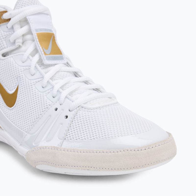 Buty bokserskie Nike Freek white/metallic gold/cool grey 7