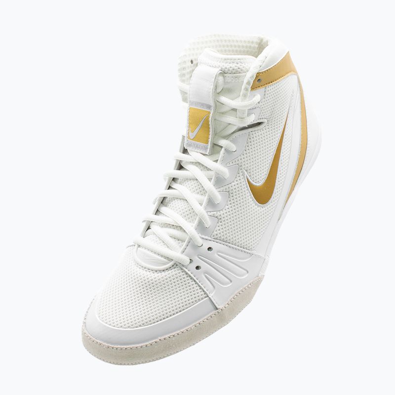 Buty bokserskie Nike Freek white/metallic gold/cool grey 9
