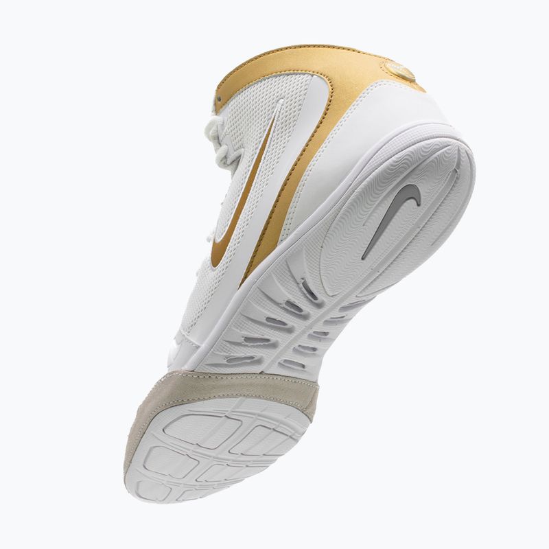 Buty bokserskie Nike Freek white/metallic gold/cool grey 10