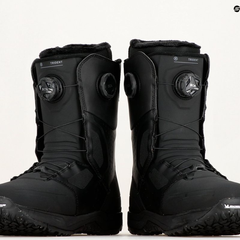 Buty snowboardowe męskie RIDE Trident 2024 black 7