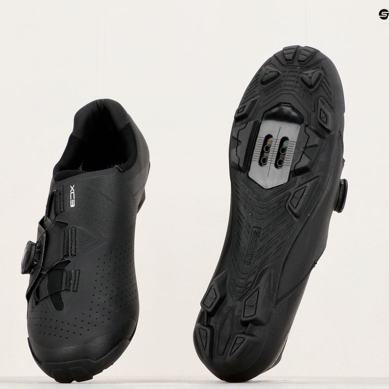 Buty rowerowe MTB męskie Shimano SH-XC300 black 12