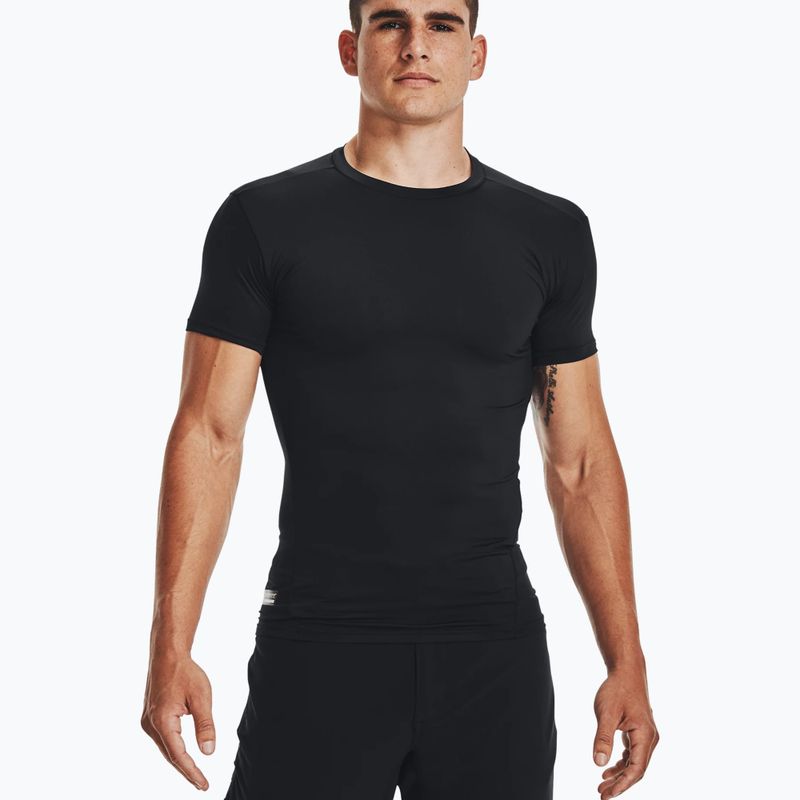 Koszulka kompresyjna męska Under Armour Tactial Heat Gear Comp black/clear 3