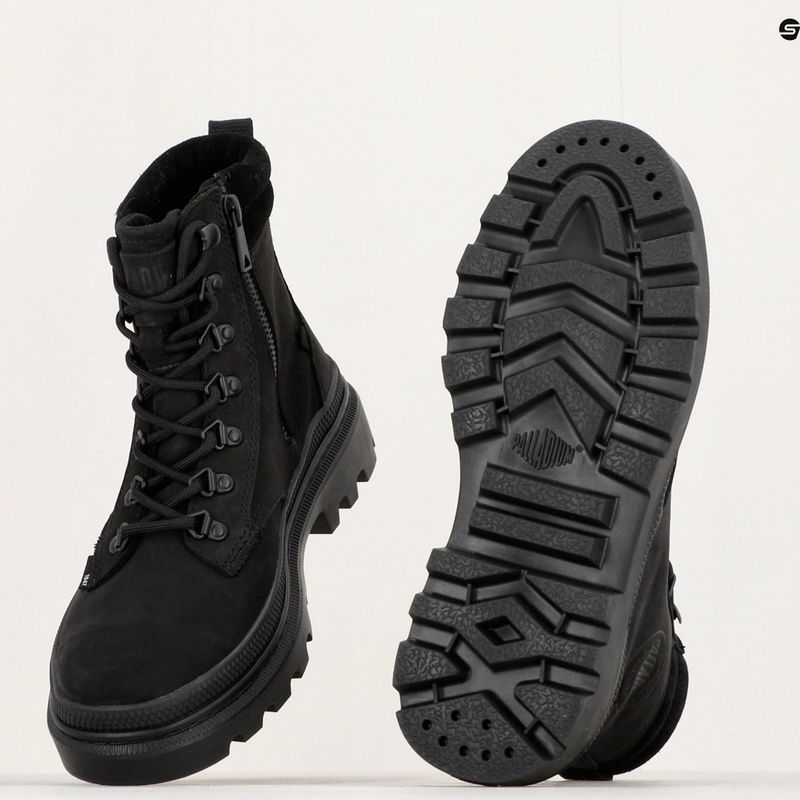 Buty damskie Palladium Pallatrooper HKR NBK black/black 15