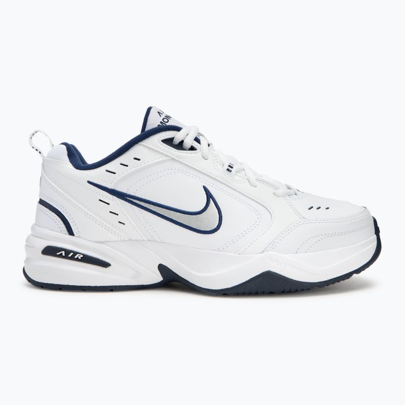 Buty treningowe męskie Nike Air Monarch IV white/metallic silver 2