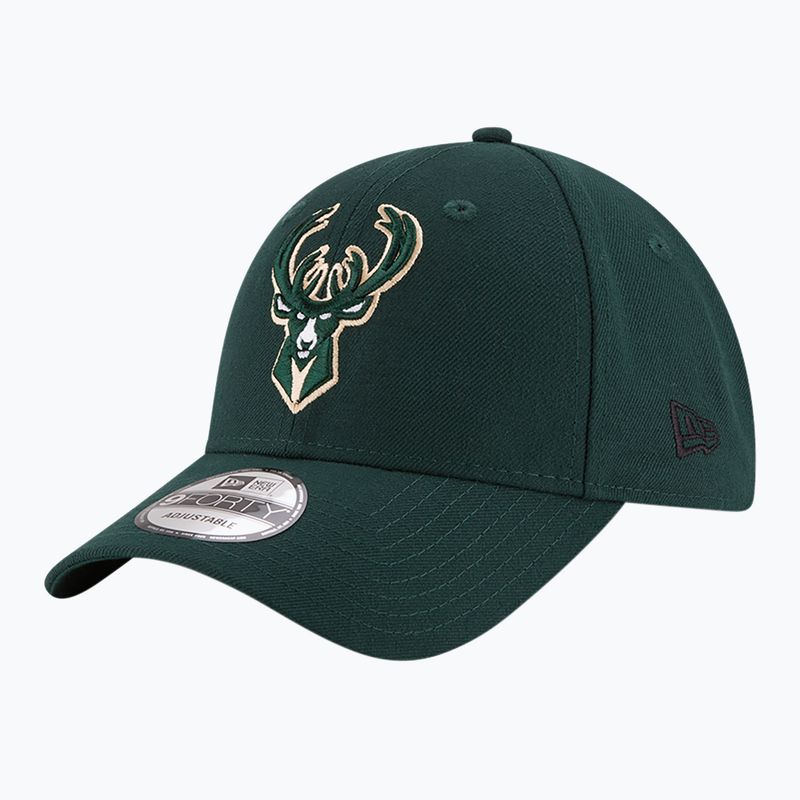 Czapka z daszkiem New Era NBA The League Milwaukee Bucks dark green 3