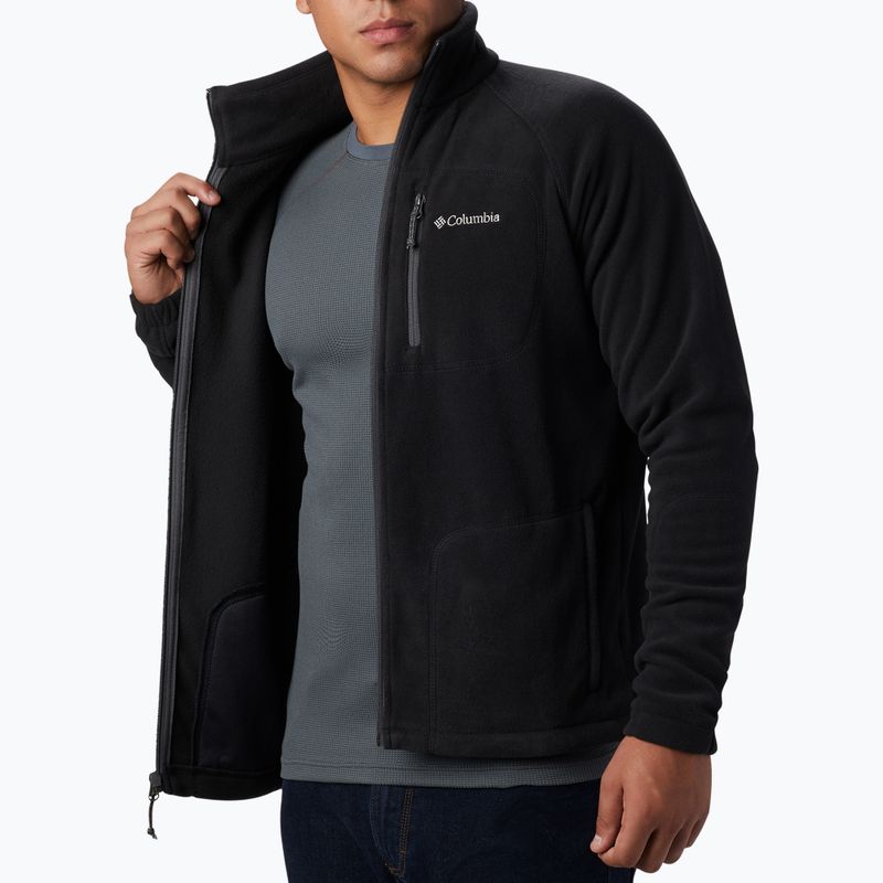 Bluza polarowa męska Columbia Fast Trek II black 5