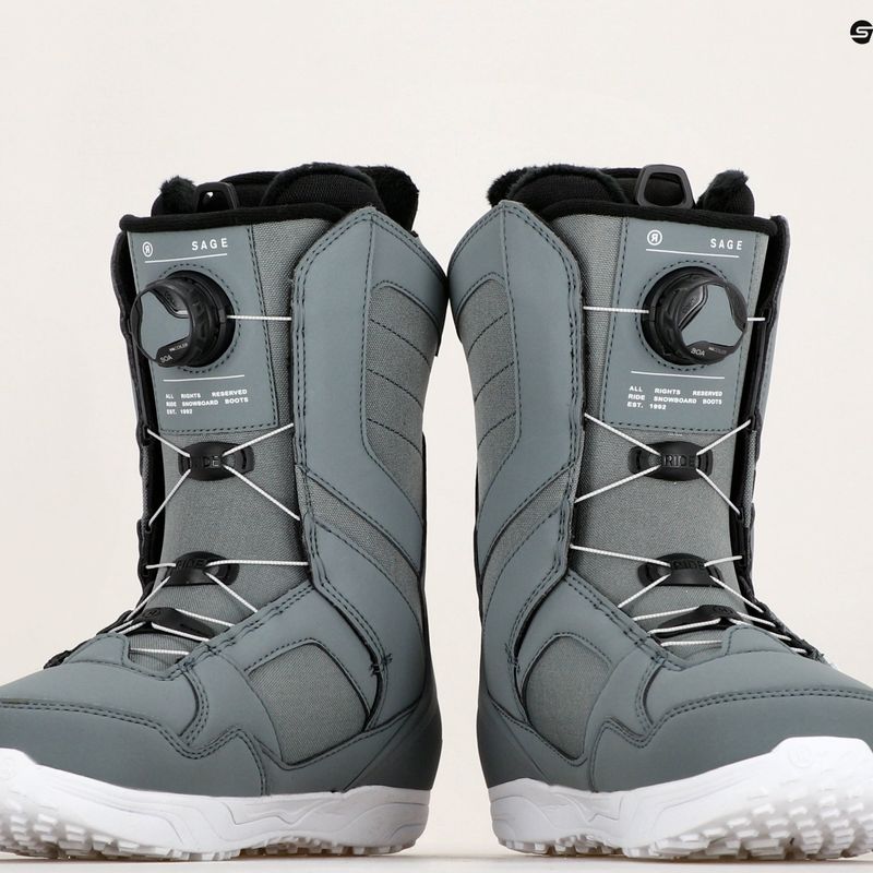 Buty snowboardowe damskie RIDE Sage W slate 13