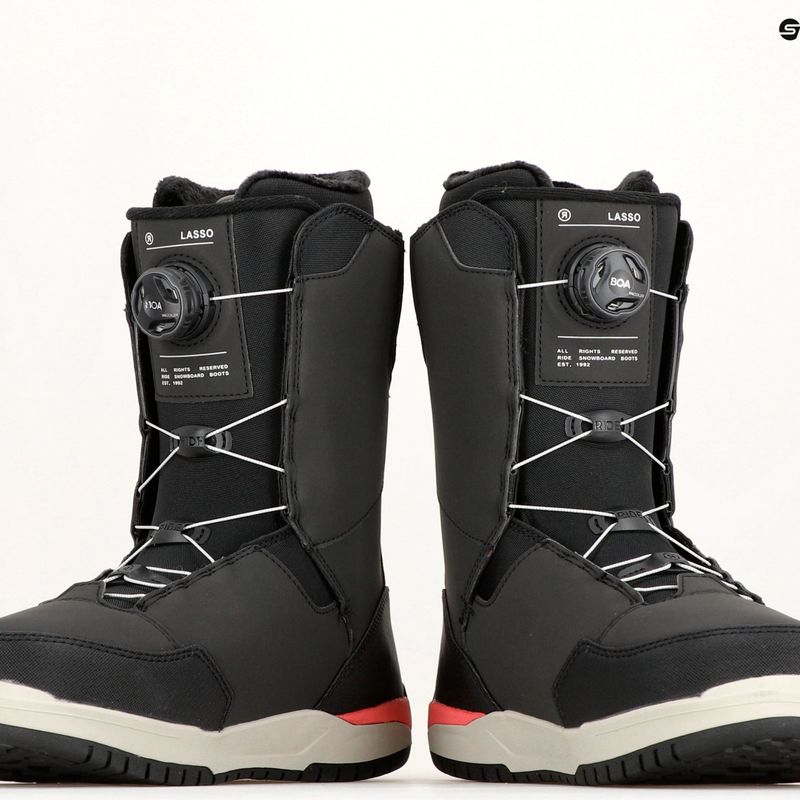 Buty snowboardowe męskie RIDE Lasso pink 13