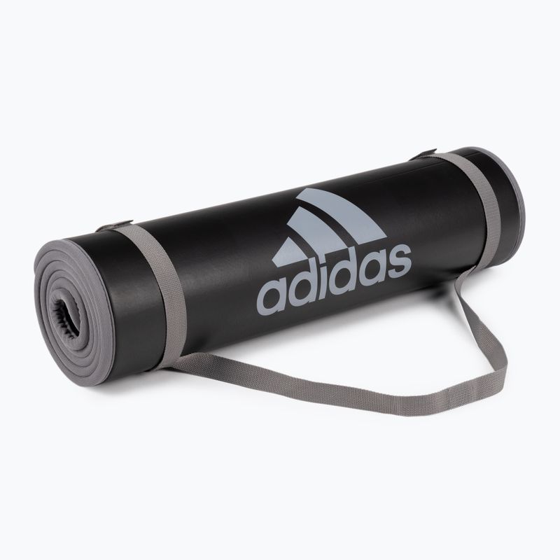 Mata fitness adidas szara ADMT-12235GR 4