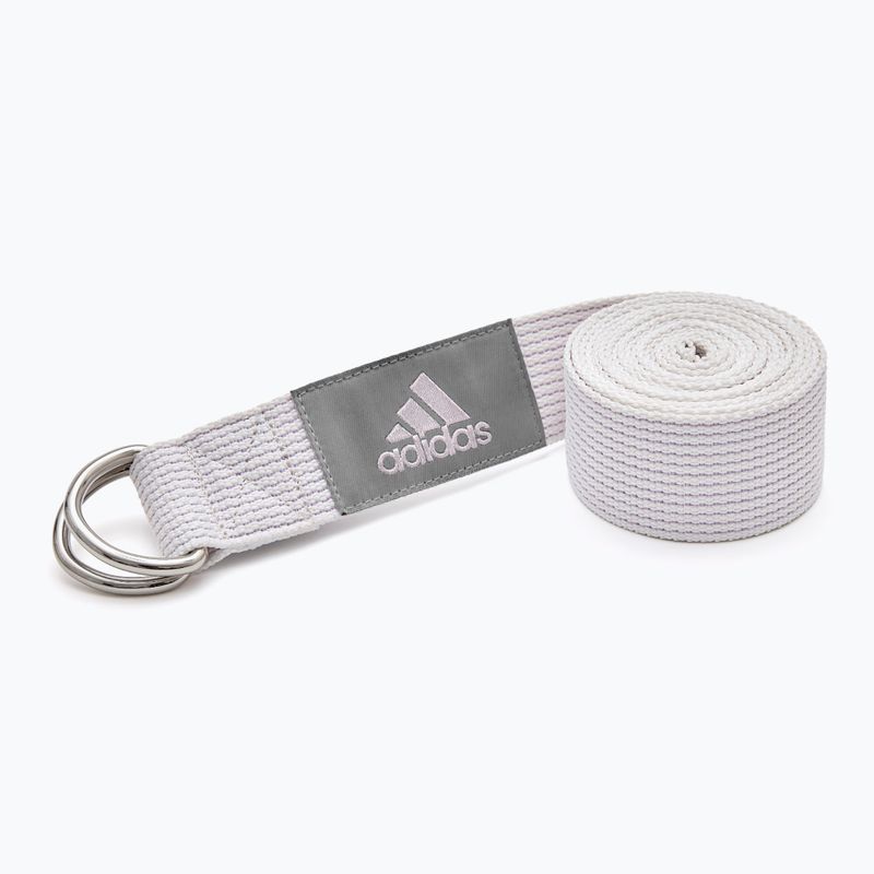 Pasek do jogi adidas ADYG-20200 white 2