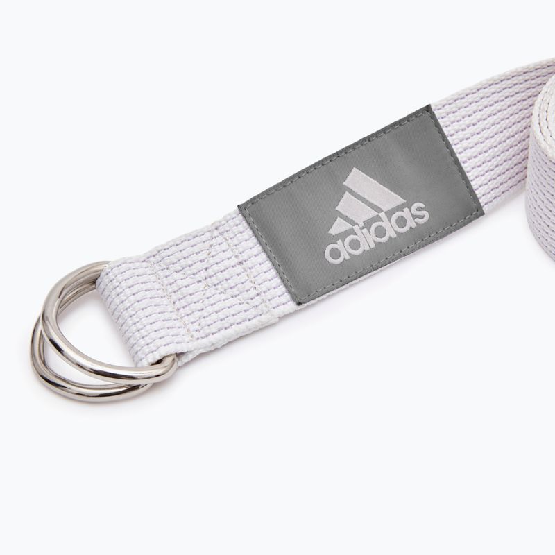 Pasek do jogi adidas ADYG-20200 white 3