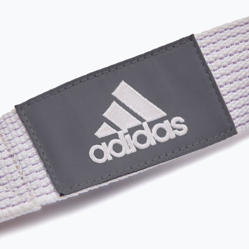 Pasek do jogi adidas ADYG-20200 white 4