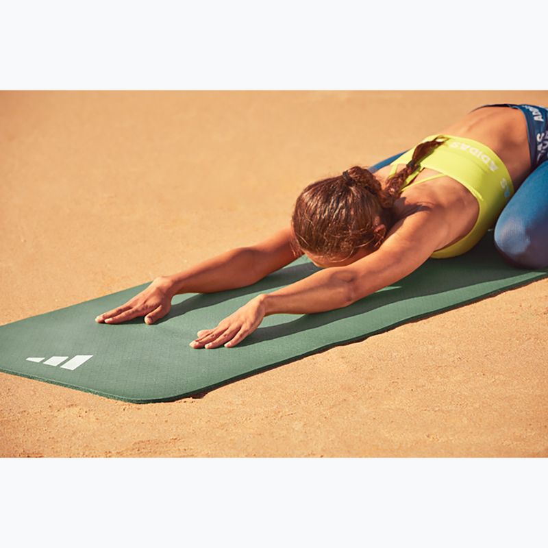 Mata fitness adidas Yoga 8 mm raw green 9