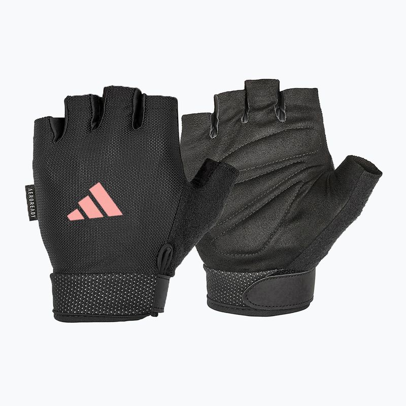 Rękawiczki treningowe adidas Essential Adjustable black/ pink