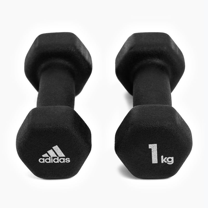 Hantle adidas 2x1 kg czarne ADWT-10001 3