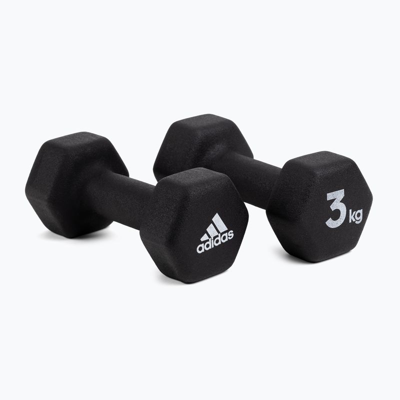 Hantle adidas 2x3 Kg czarne ADWT-10003