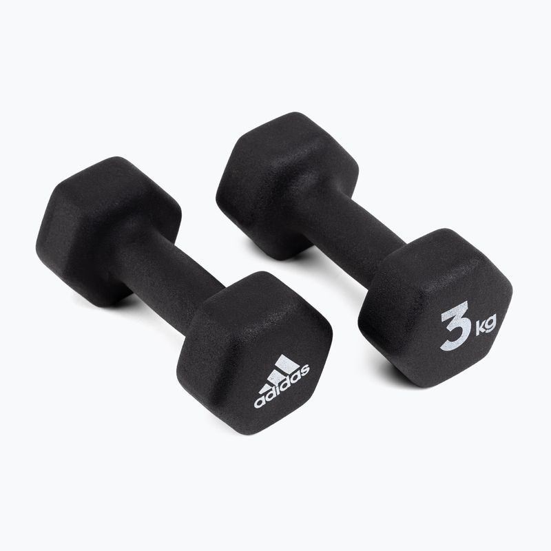 Hantle adidas 2x3 Kg czarne ADWT-10003 2
