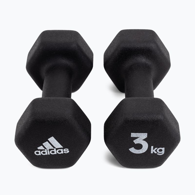 Hantle adidas 2x3 Kg czarne ADWT-10003 3