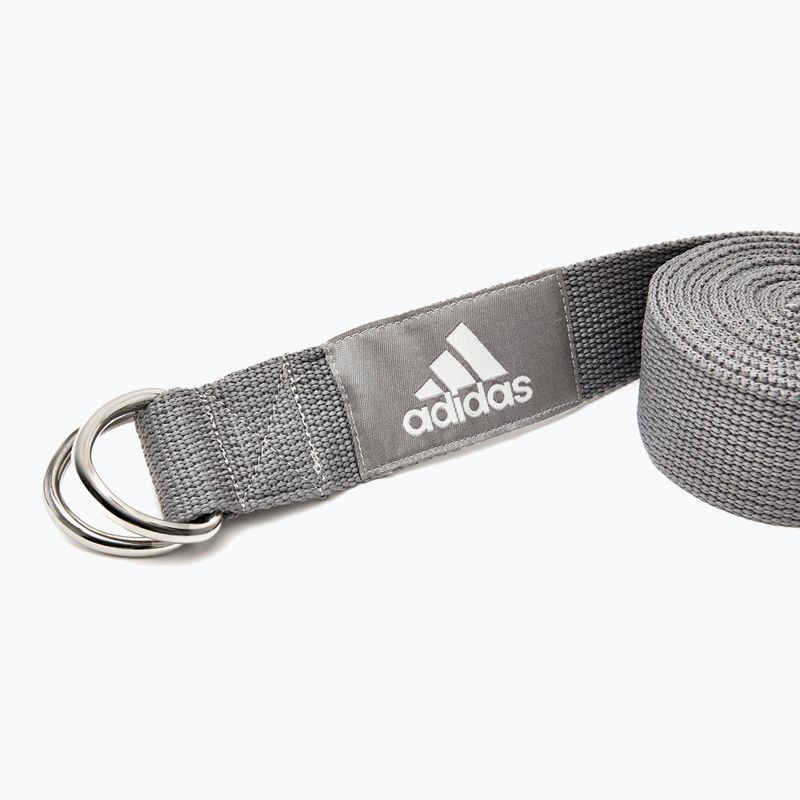 Pasek do jogi adidas ADYG-20200 grey 3