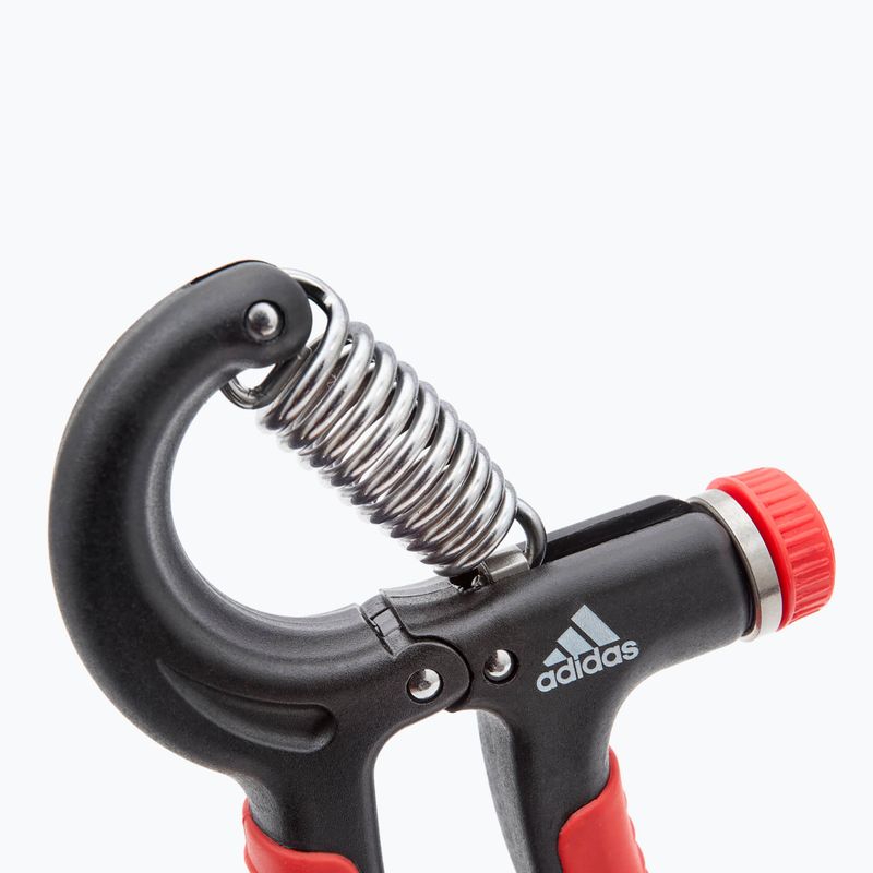 Ściskacz do dłoni adidas czerwono-czarny ADAC-11400BK 2