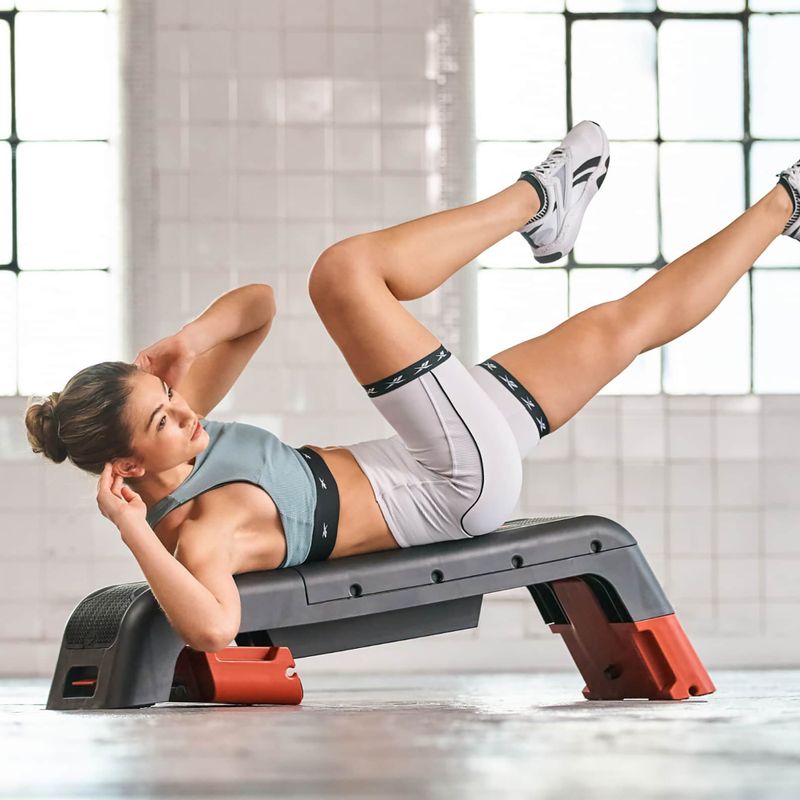 Step wielofunkcyjny Reebok Deck red 10