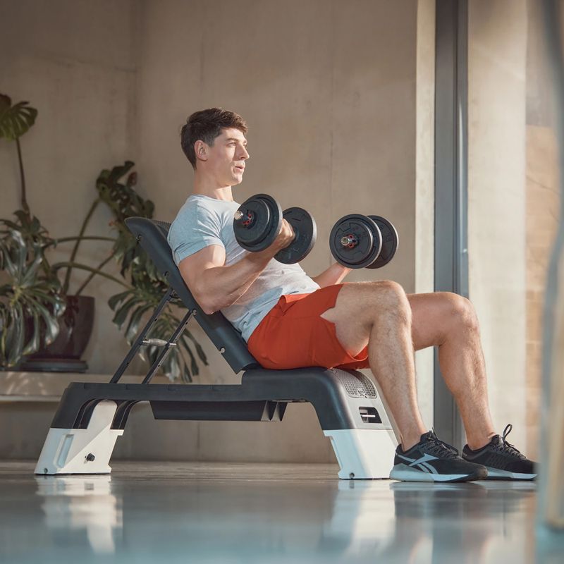 Step wielofunkcyjny Reebok Deck white 13