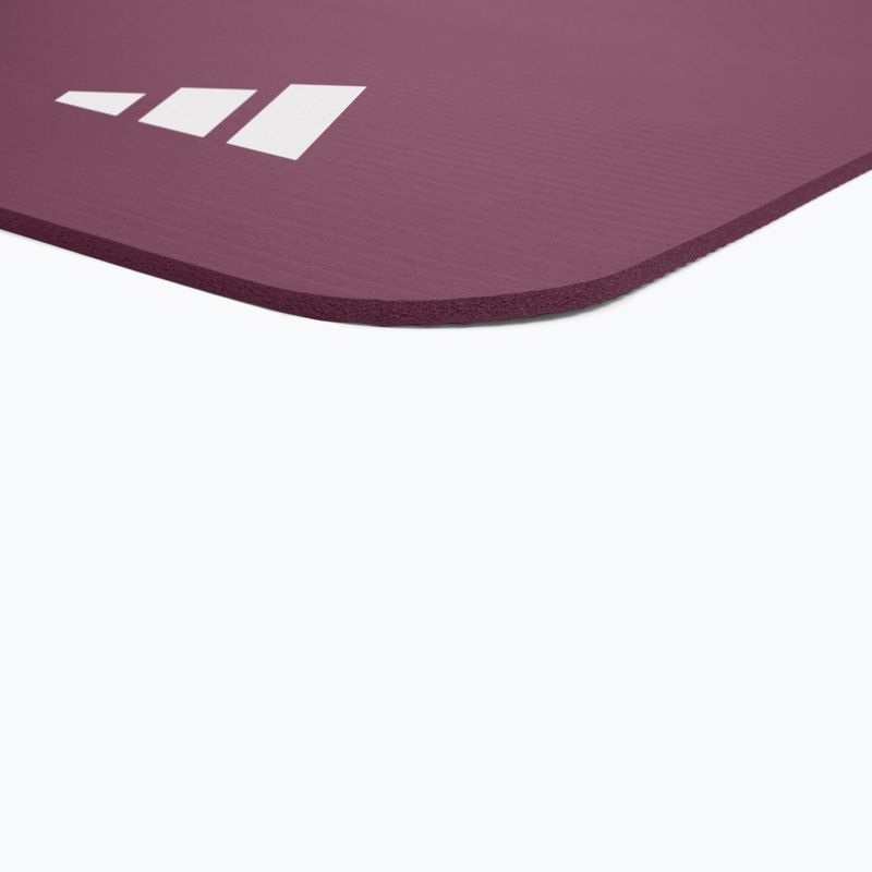 Mata fitness adidas Fitness 7 mm maroon 5