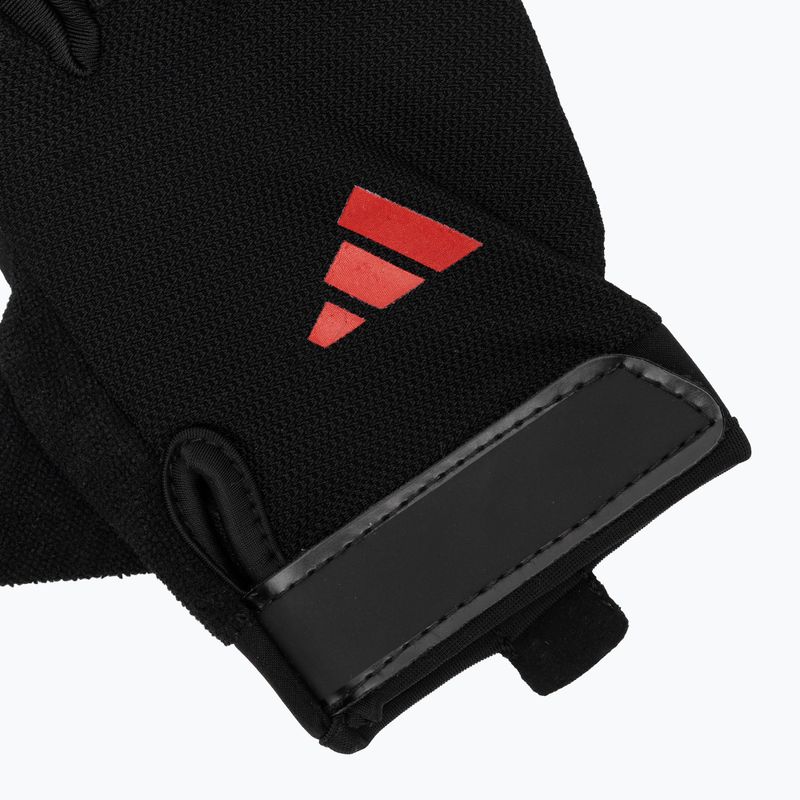 Rękawiczki treningowe adidas Essential Training red 5