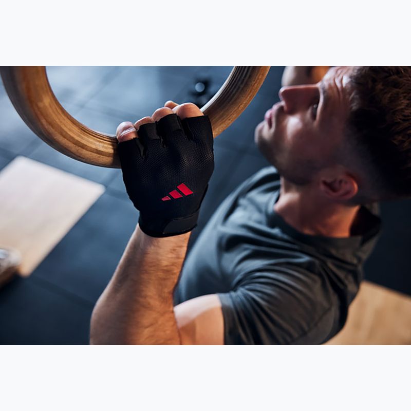 Rękawiczki treningowe adidas Essential Training red 12